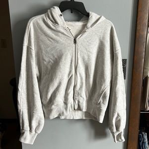 Soft A&F collection zip up hoodie